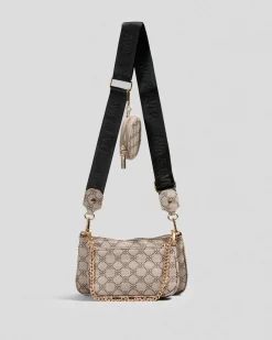 Bags*Ava And Ever Camryn Crossbody Bag Taupe Monogram