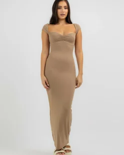 Dresses*Ava And Ever Camryn Maxi Dress Taupe