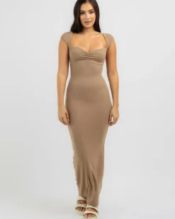 Dresses*Ava And Ever Camryn Maxi Dress Taupe