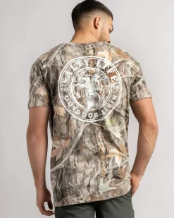 Tops & T-Shirts*Salty Life Canopy T-Shirt Woodland Camo