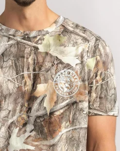 Tops & T-Shirts*Salty Life Canopy T-Shirt Woodland Camo