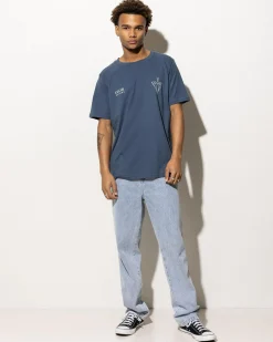 Tops & T-Shirts*Lucid Capstone T-Shirt Slate Blue