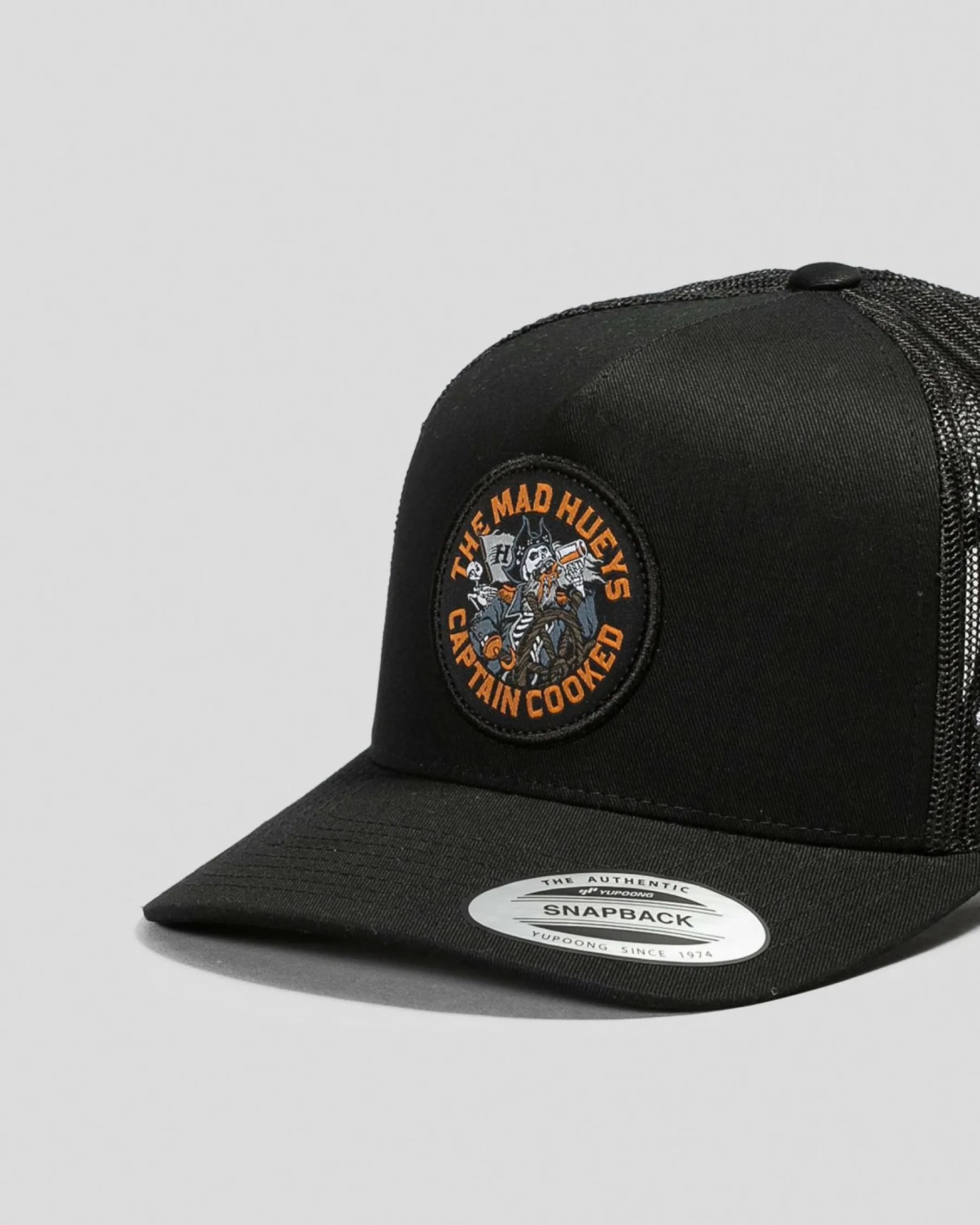 Clearance Captain Cooked Twill Trucker Cap Headwear