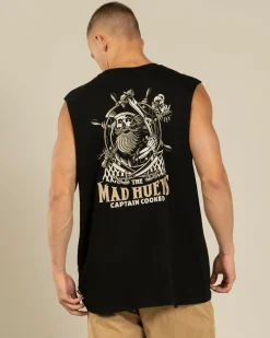 Captain Ship Faced Muscle Tank Tops & T-Shirts