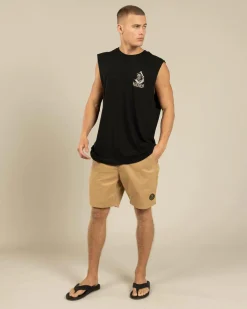 Captain Ship Faced Muscle Tank Tops & T-Shirts
