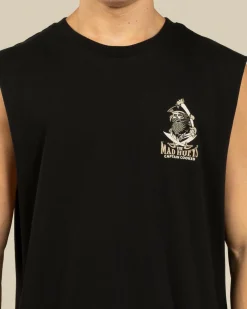 Captain Ship Faced Muscle Tank Tops & T-Shirts