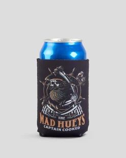 Captain Ship Faced Stubby Cooler Gifts & Novelty|Bottles & Lunch Boxes