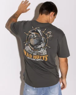 Clearance Captain Ship Faced T-Shirt Tops & T-Shirts
