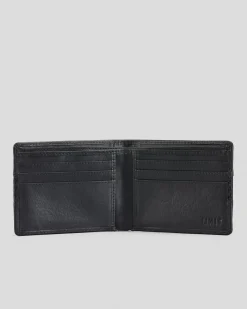 Wallets|Wallets*Unit CarbonX Leather Wallet Black