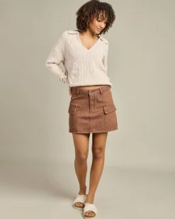 New Cargo Denim Mini Skirt Women Denim|Bottoms
