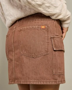 New Cargo Denim Mini Skirt Women Denim|Bottoms