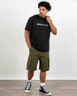 Shorts & Bottoms*S-Double Cargo Work Shorts Army
