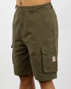 Shorts & Bottoms*S-Double Cargo Work Shorts Army
