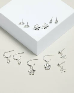 Jewelry|Jewelry*Karyn In LA Carla Frangipani Earring Pack Silver