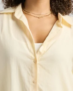 Online Carlie Stripe Long Sleeve Shirt Women Tops