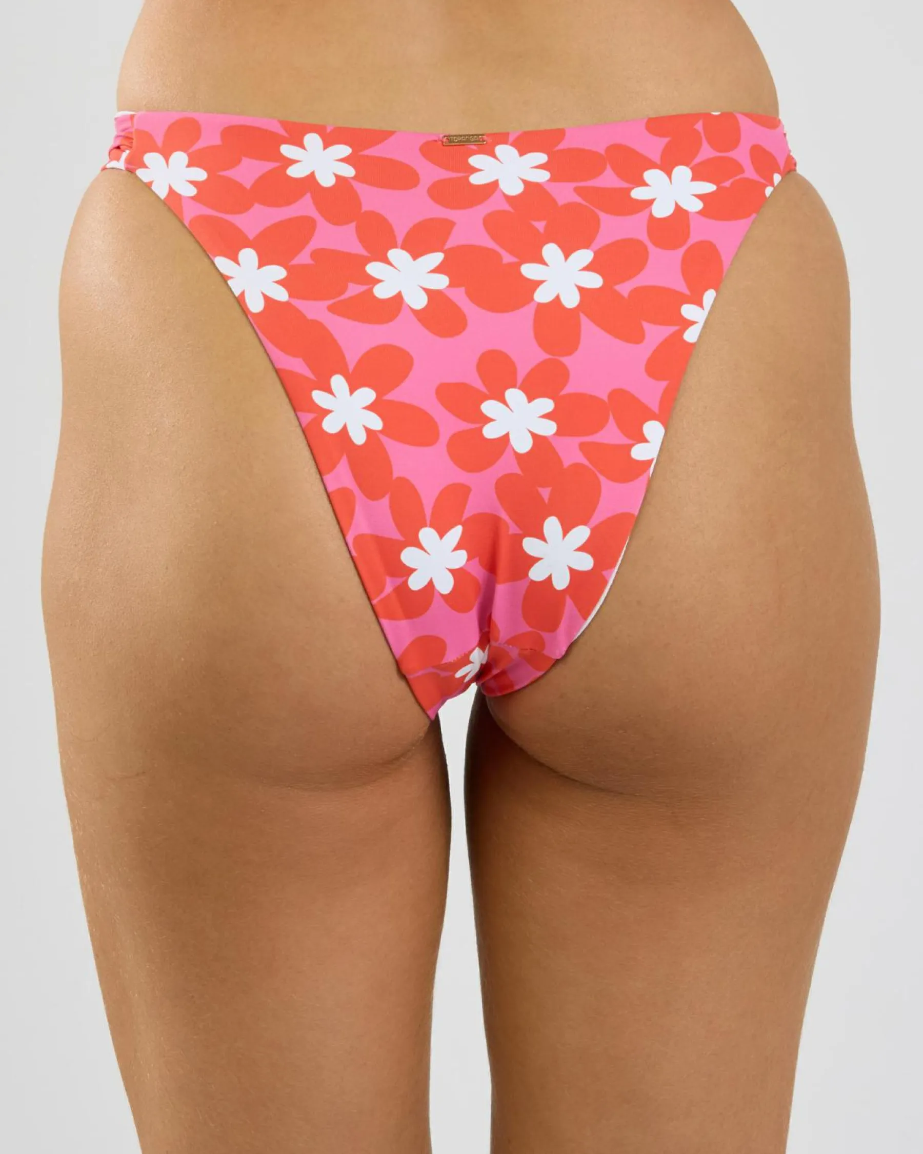 Bikinis*Topanga Carmin Cheeky Bikini Bottom Pink/orange