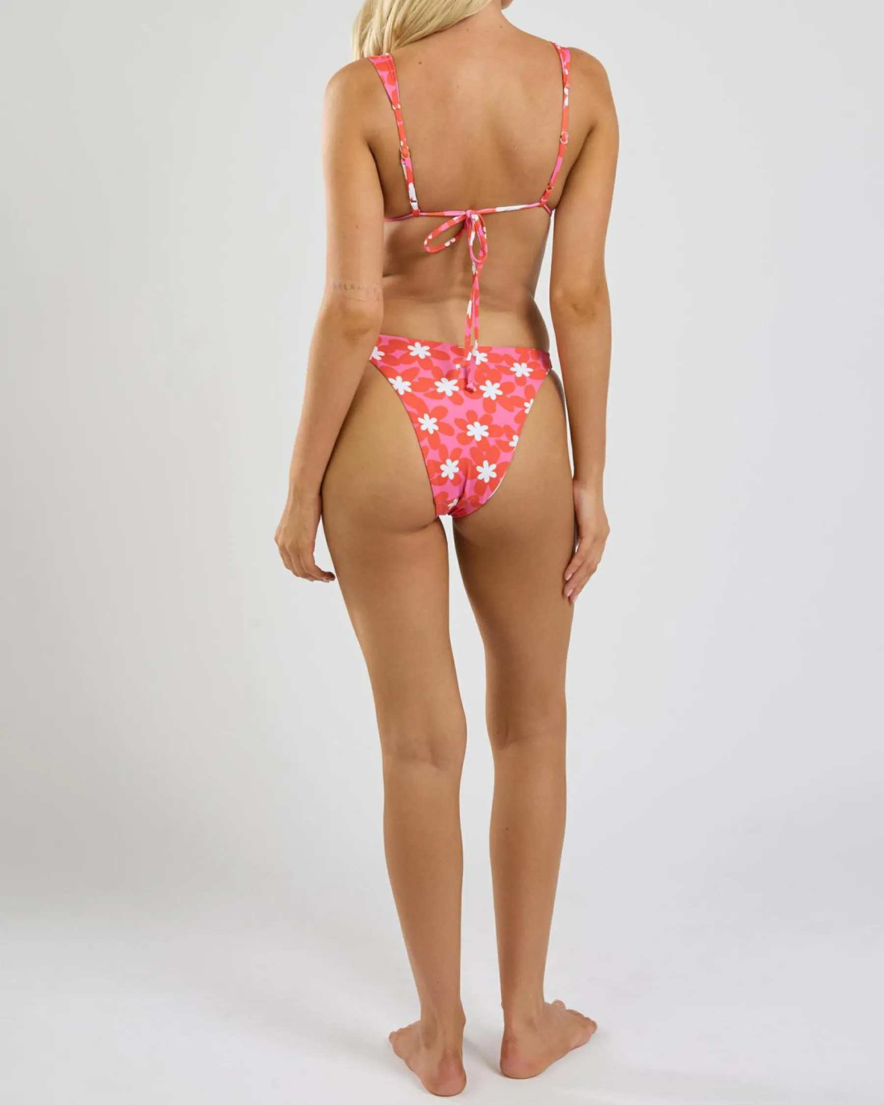 Bikinis*Topanga Carmin Cheeky Bikini Bottom Pink/orange