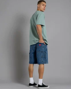 Denim|Shorts & Bottoms*Worship Supplies Carpenter Shorts Steady Mid Blue