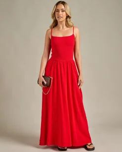 Dresses*Mooloola Cartia Maxi Dress Red