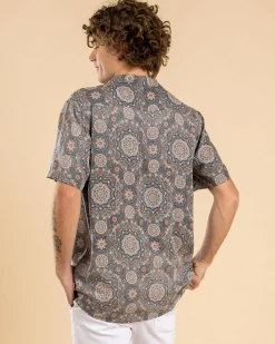 Tops & T-Shirts*Lucid Casablanca Short Sleeve Shirt Black