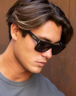 Sunglasses*Liive Casino Polarised Sunglasses Matt Black