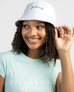 Headwear*Billabong CB Amity Bucket Hat White