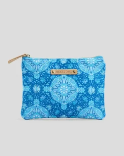 Travel Accessories*Billabong CB Just For You Makeup Case Light Blue