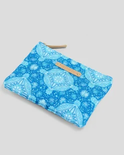 Travel Accessories*Billabong CB Just For You Makeup Case Light Blue