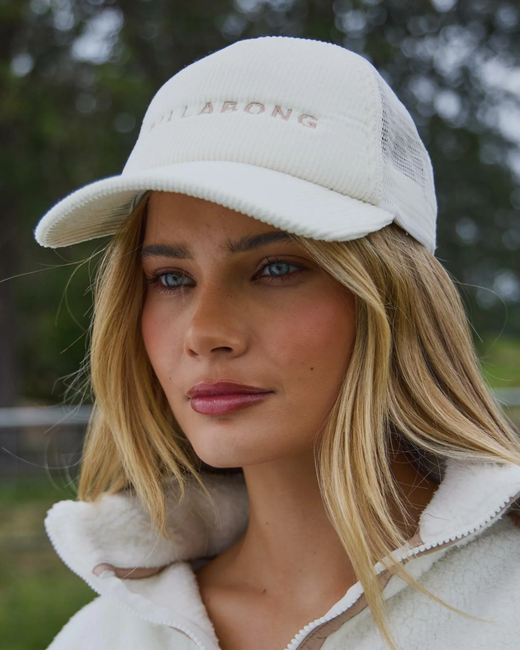 Hot CB Society Cord Trucker Cap Women Headwear