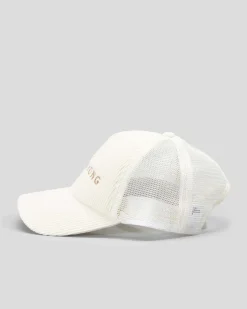 Hot CB Society Cord Trucker Cap Women Headwear
