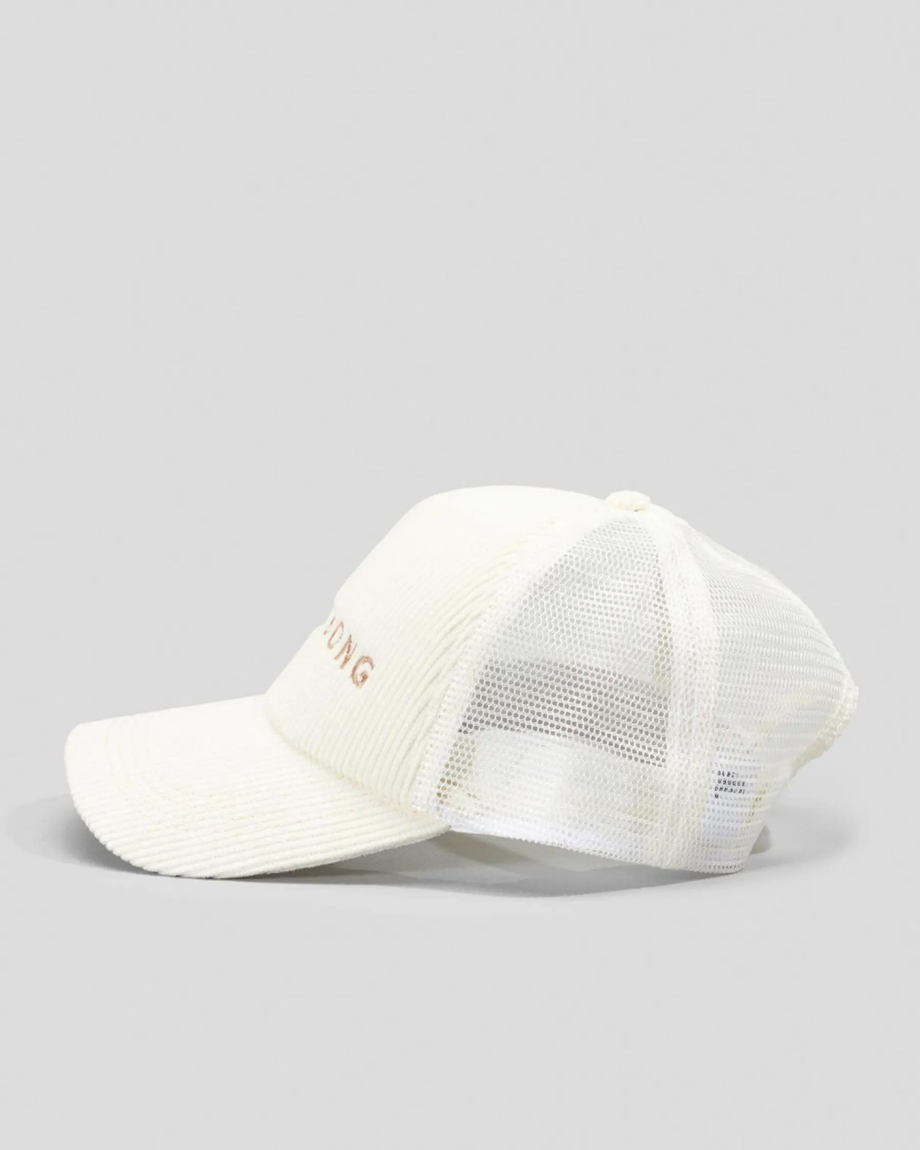 Hot CB Society Cord Trucker Cap Women Headwear
