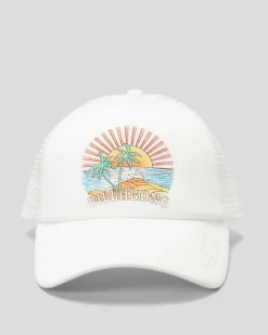 Headwear*Billabong CB Summer Time Trucker Cap Salt Crystal