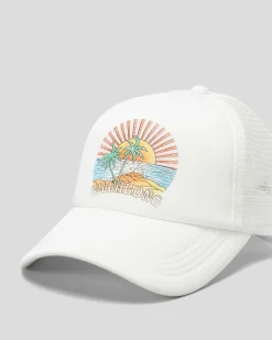 Headwear*Billabong CB Summer Time Trucker Cap Salt Crystal