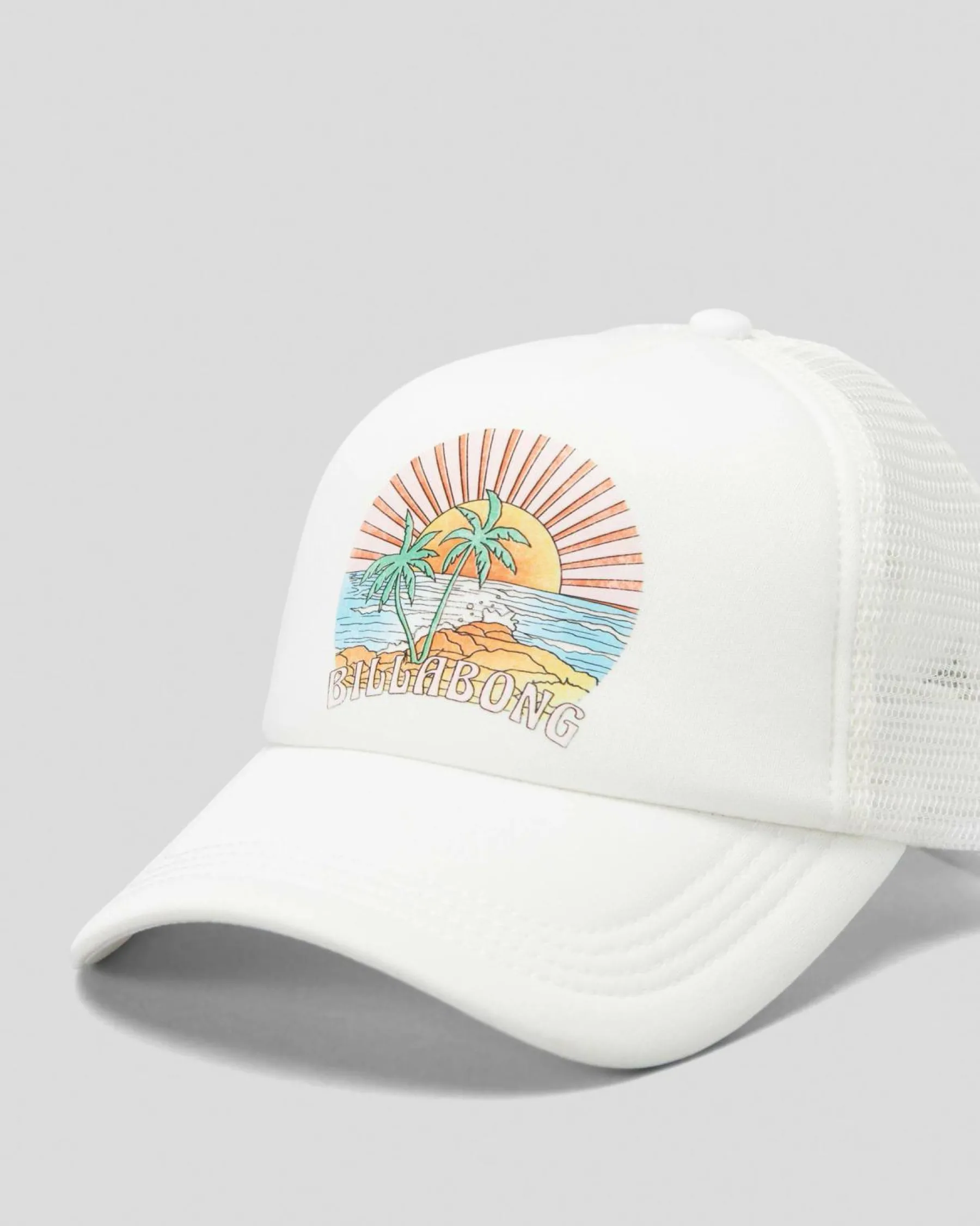 Headwear*Billabong CB Summer Time Trucker Cap Salt Crystal