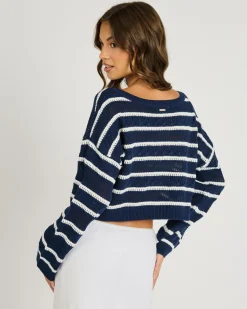 Best Cece Crochet Jumper Women Knitwear|Jumpers & Hoodies