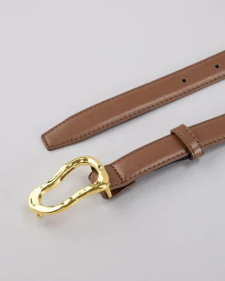 Belts*Ava And Ever Celia Belt Brown/gold