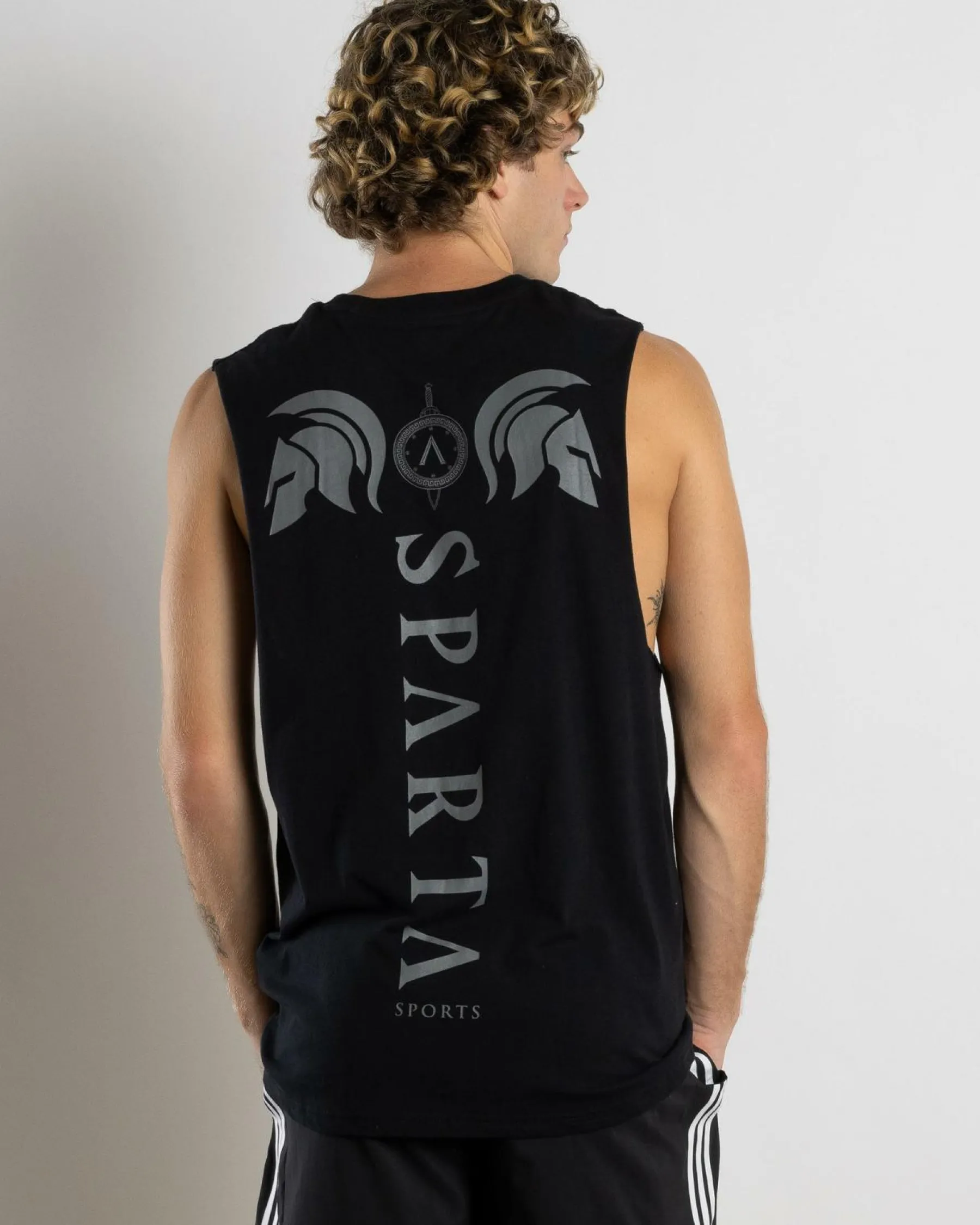 Activewear|Tops & T-Shirts*Sparta Champion Muscle Tank Black