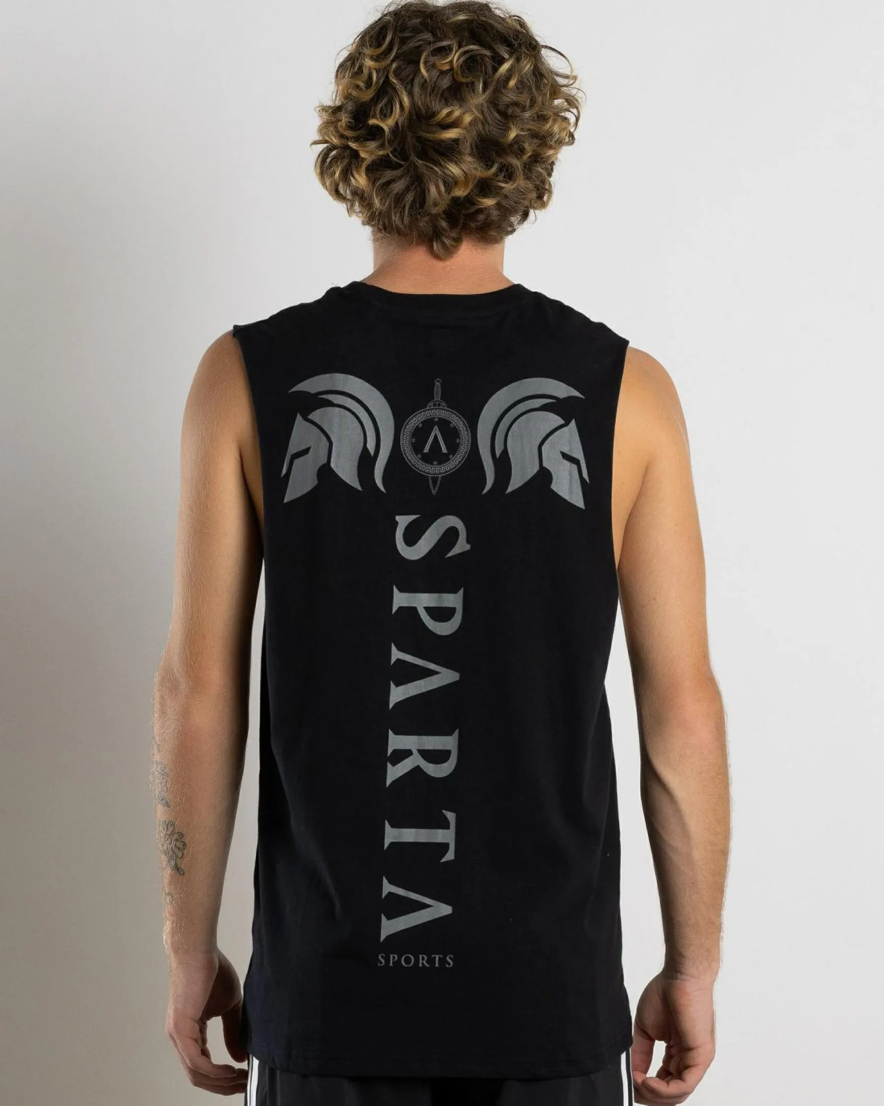 Activewear|Tops & T-Shirts*Sparta Champion Muscle Tank Black