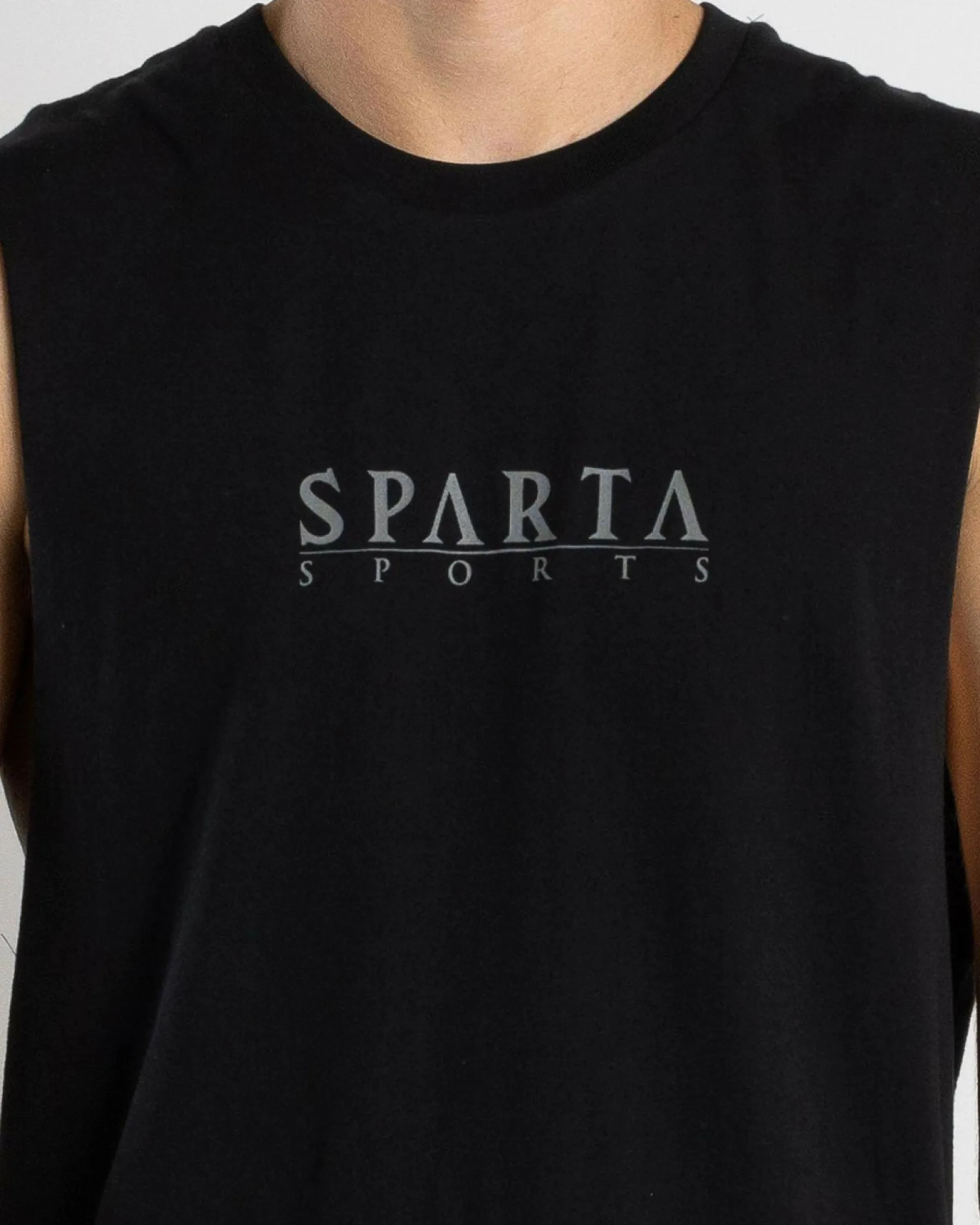 Activewear|Tops & T-Shirts*Sparta Champion Muscle Tank Black