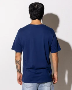 Activewear|Tops & T-Shirts*Champion Puff C-Logo T-Shirt Sail Away Navy