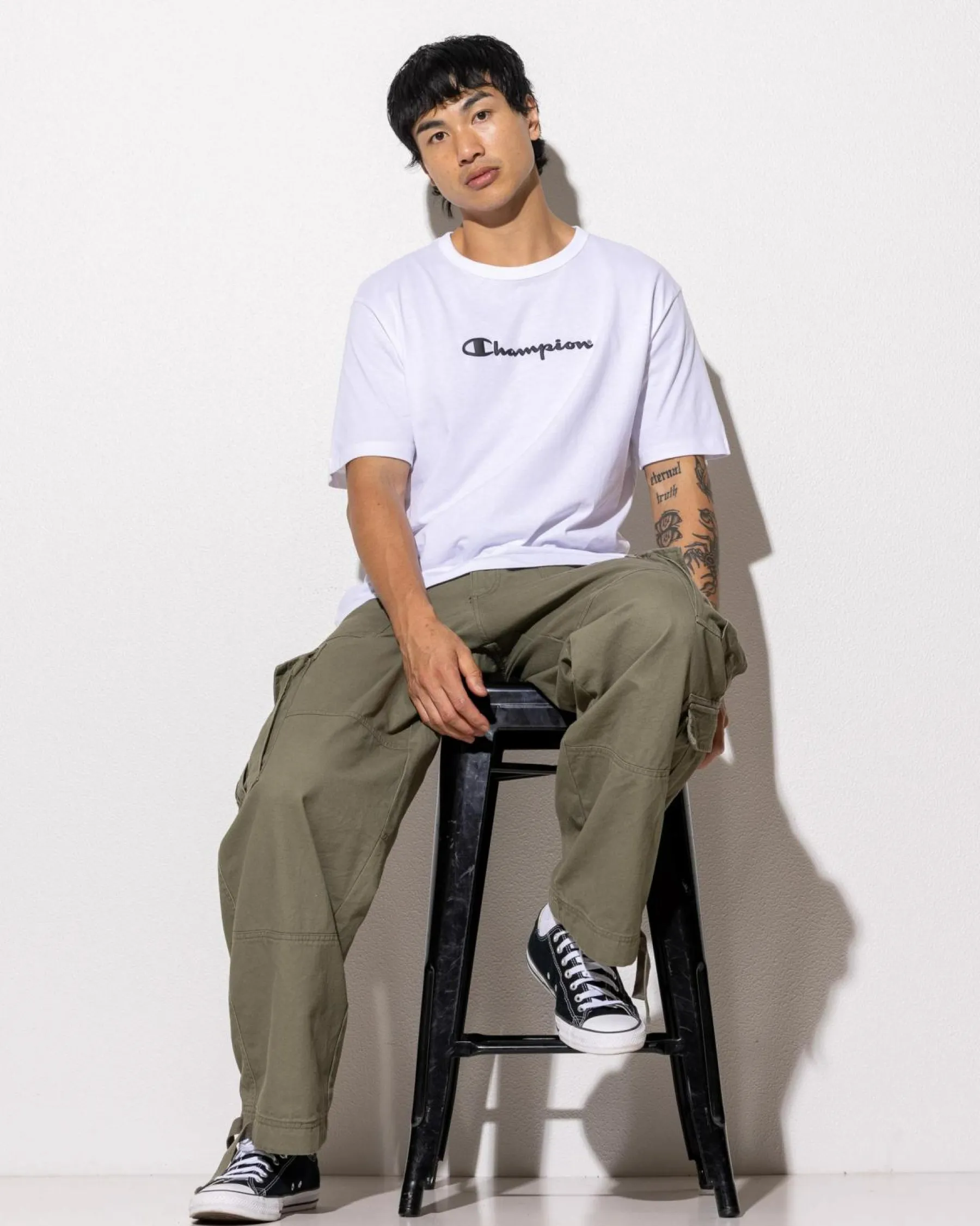 Hot Puff Script T-Shirt Activewear|Tops & T-Shirts