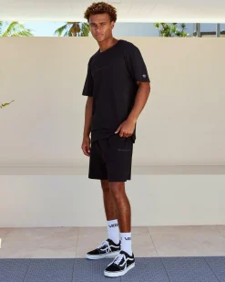 Activewear|Shorts & Bottoms*Champion Script Tonal Shorts Black