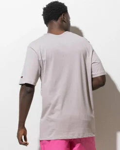 Activewear|Tops & T-Shirts*Champion Script Tonal T-Shirt Pearl Oyster