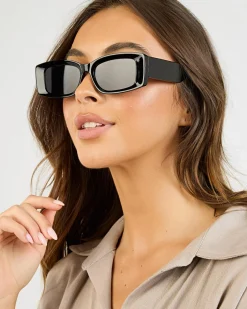 Sunglasses*Indie Eyewear Chandi Sunglasses Black/black