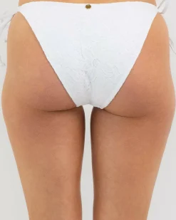 Outlet Chantilly Lace Tie Bikini Bottom Women Bikinis