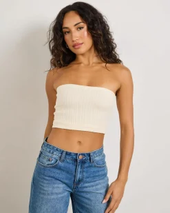 Best Chapman Knit Tube Top Women Tops