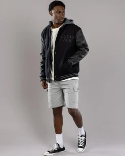 Shorts & Bottoms*Lucid Chapter House Short Charcoal Marle