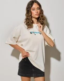Tops*Worship Supplies Charmed Relaxed Fit T-Shirt Zine
