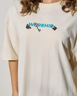 Tops*Worship Supplies Charmed Relaxed Fit T-Shirt Zine