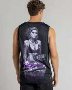 Tops & T-Shirts*Dexter Charred Muscle Tank Black